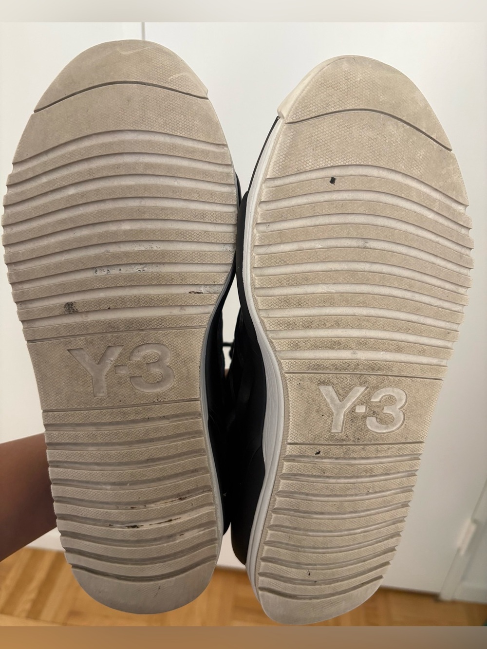 Adidas Y-3 Hokori III Black Core White Sneakers Men's Size 10 with OG Box GOAT - Picture 12 of 16